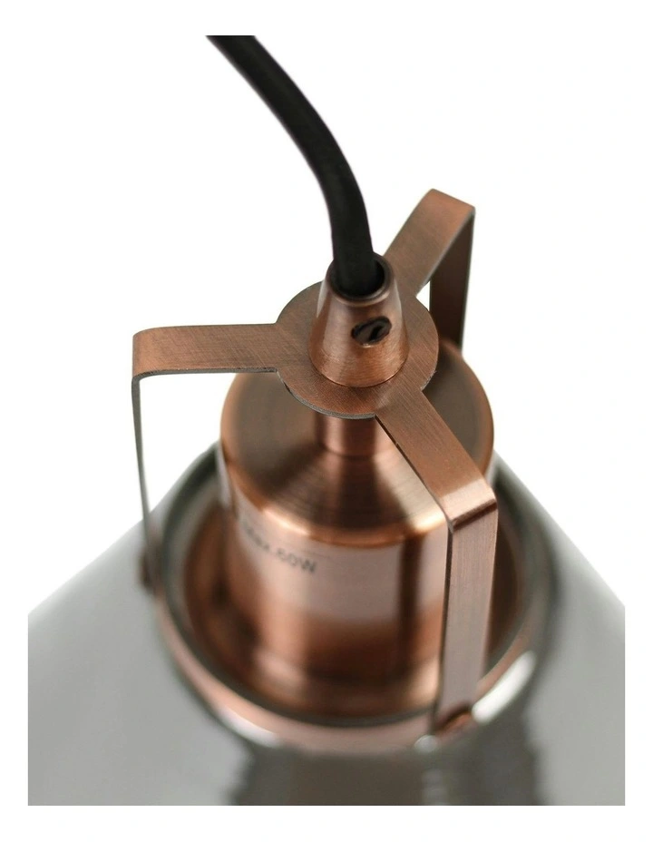 Conea Pendent Light in Brown image 5