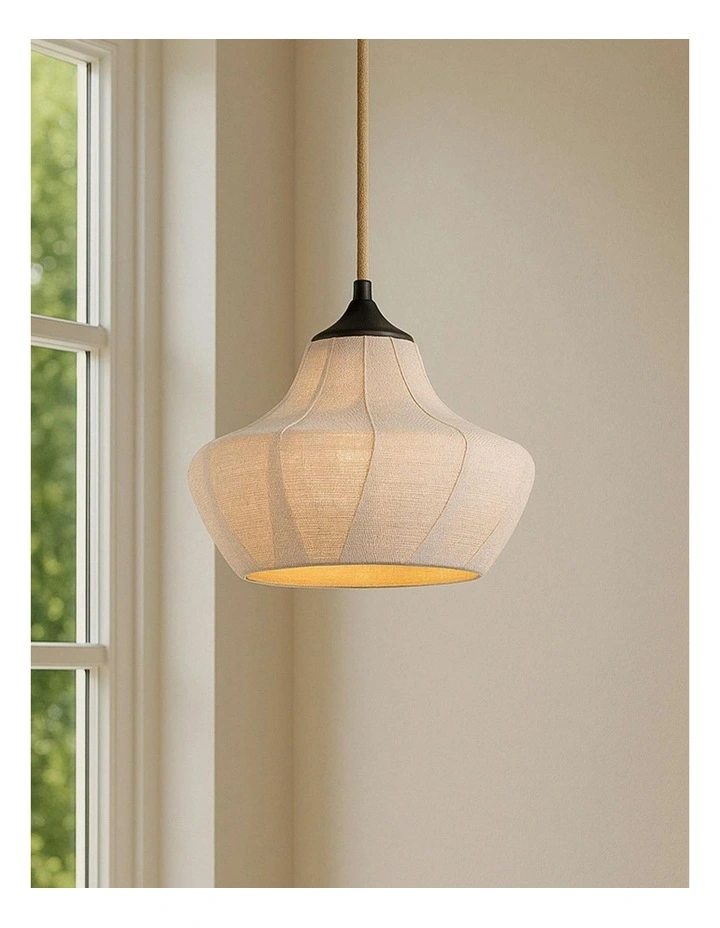 Winslow Pendant Light in Wine Grass image 2