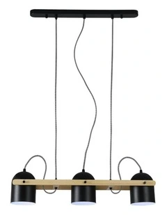 Pivota 3 Pendant Lignt in Black