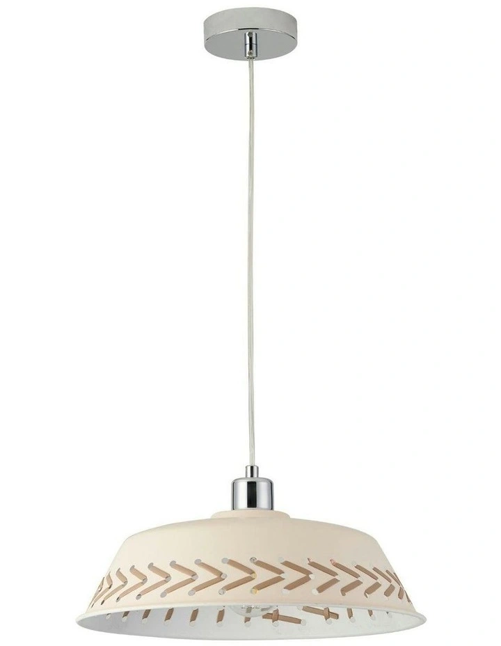 Wokson Pendant Light in Cream image 1