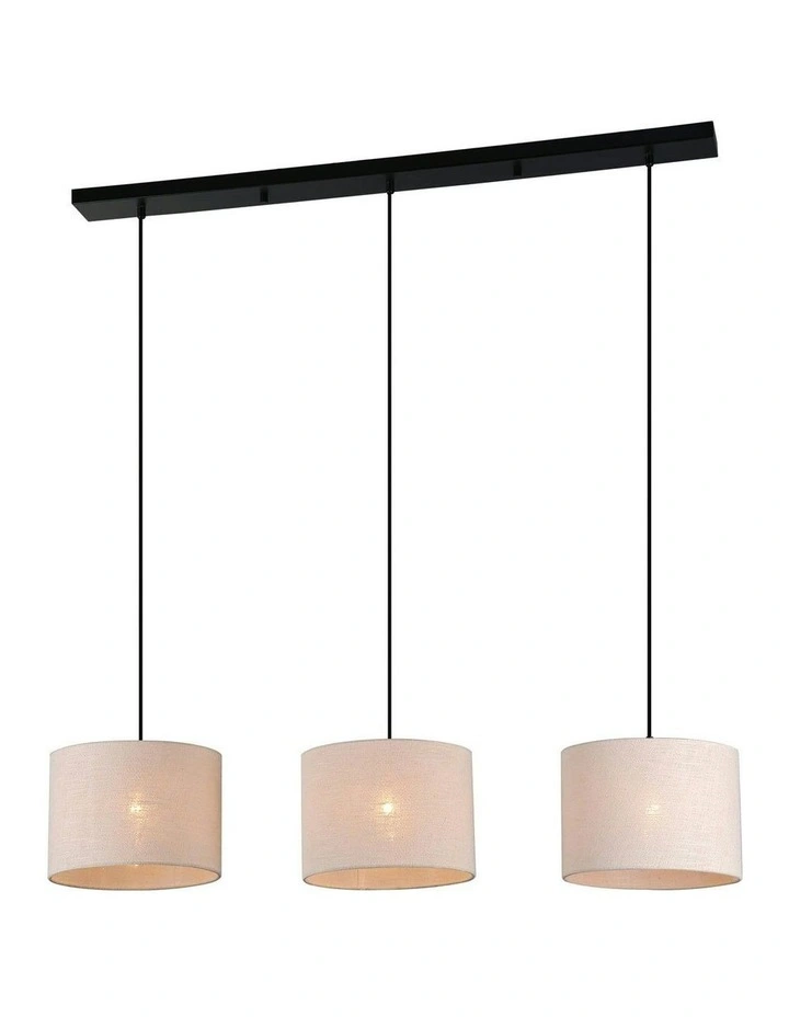 Linea Pendant Light in Beige image 1