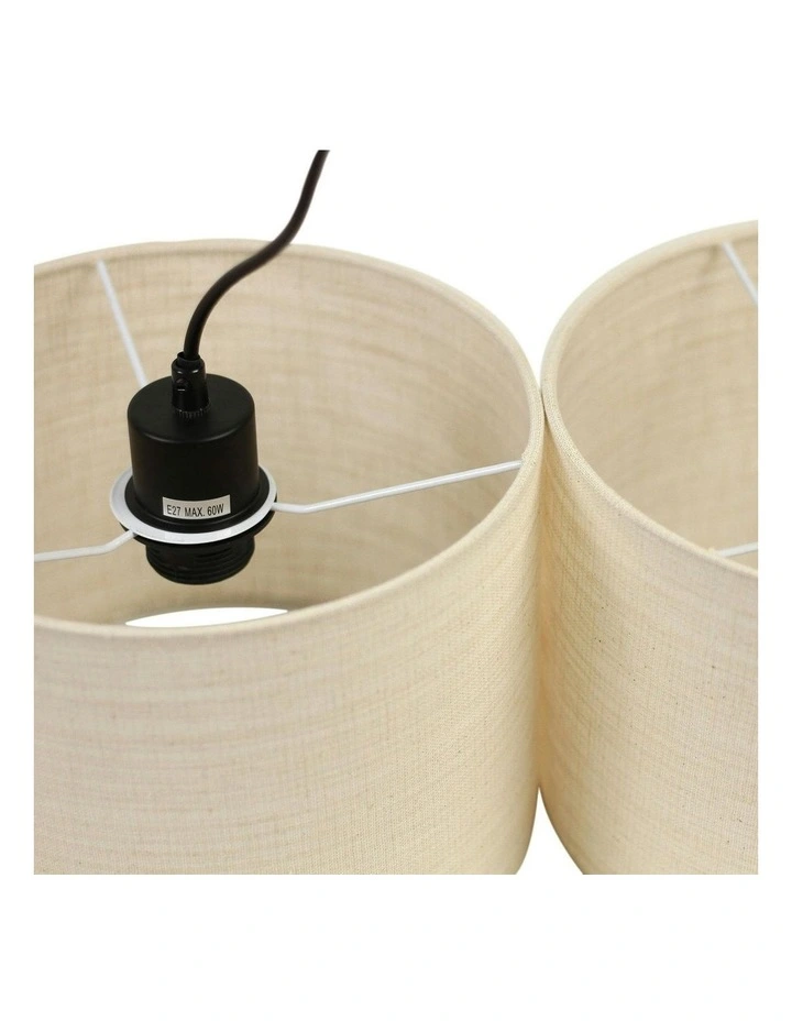 Linea Pendant Light in Beige image 7