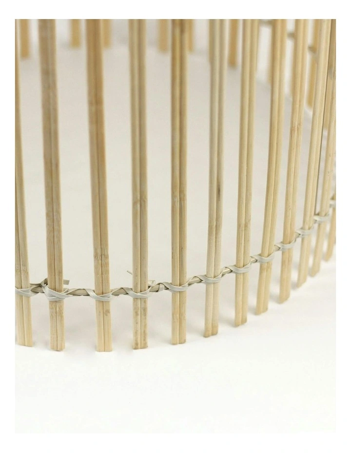 Bree Bamboo Pendant Light in Beige image 6