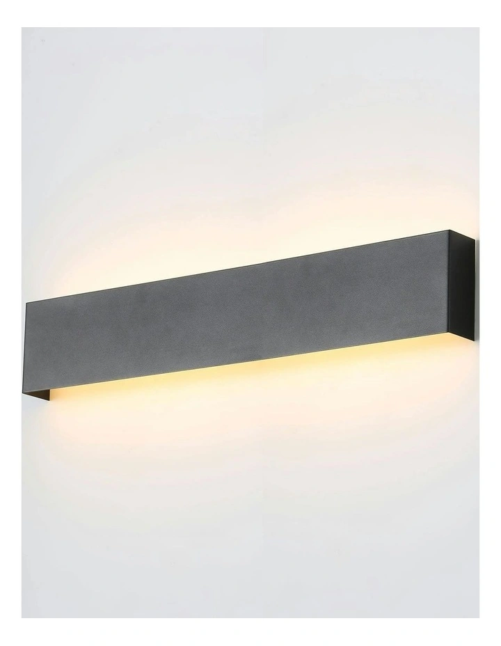 Rafter Tricolour LED Wall Light 60cm in Black image 3