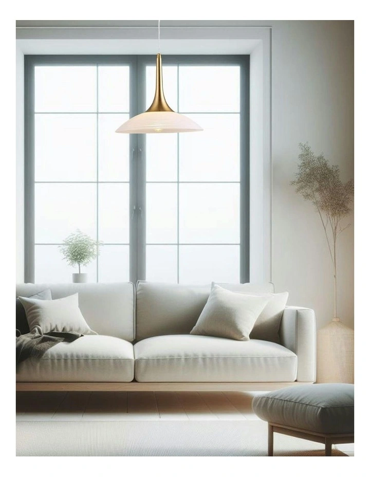 Discia Pendant Light Small in Gold image 4