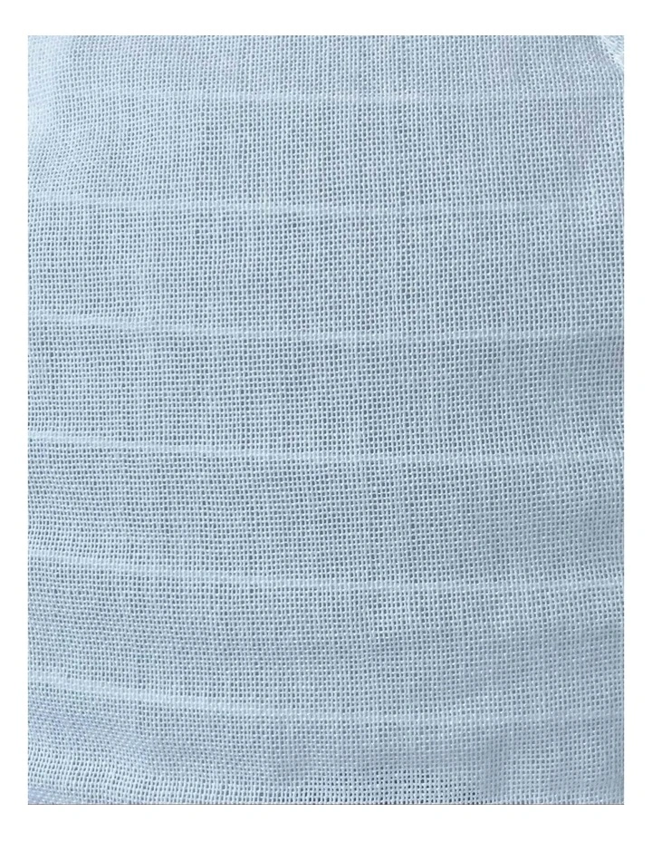 Kanto Round Linen Shade 40cm in White image 4