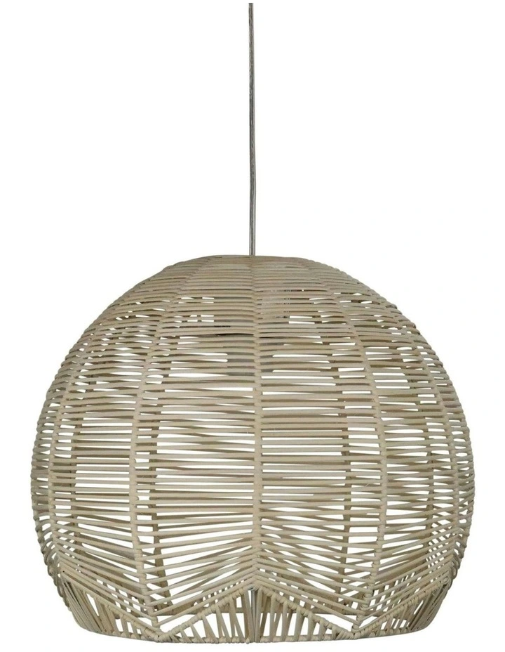 Koga Rattan Cane Shade 36cm in Brown image 1