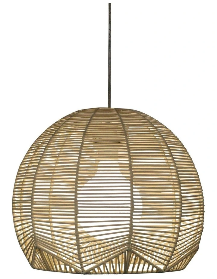 Koga Rattan Cane Shade 36cm in Brown image 2