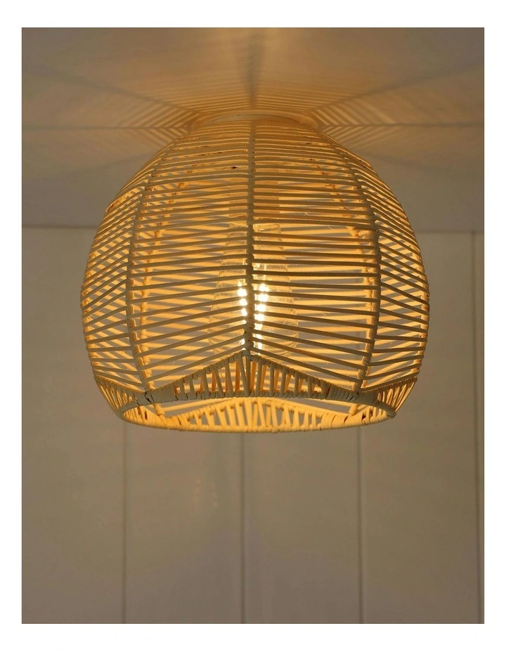 Koga Rattan Cane Shade 25cm in Brown image 3