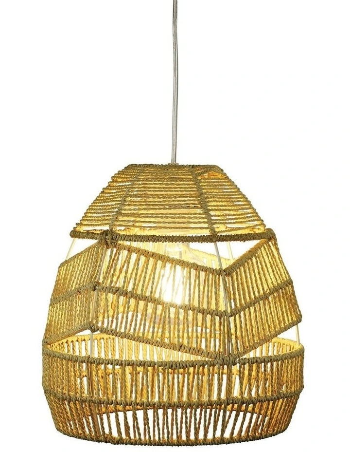 Kupang String Shade 30cm in Natural image 1