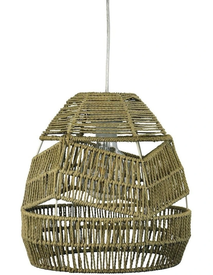 Kupang String Shade 30cm in Natural image 2