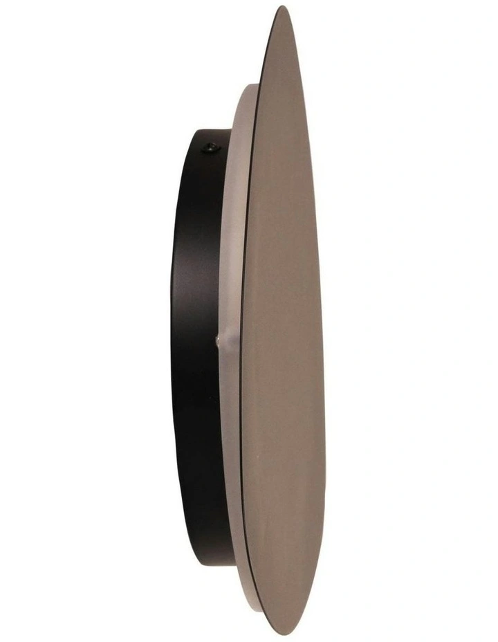Reul Tri-Colour LED Wall Light 27cm in Black image 1