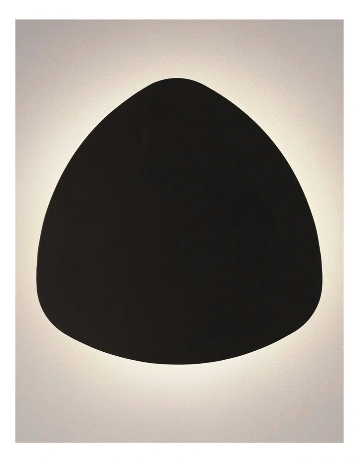 Reul Tri-Colour LED Wall Light 27cm in Black image 2