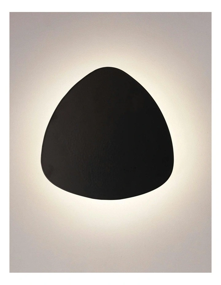 Reul Tri-Colour LED Wall Light 20cm in Black image 2