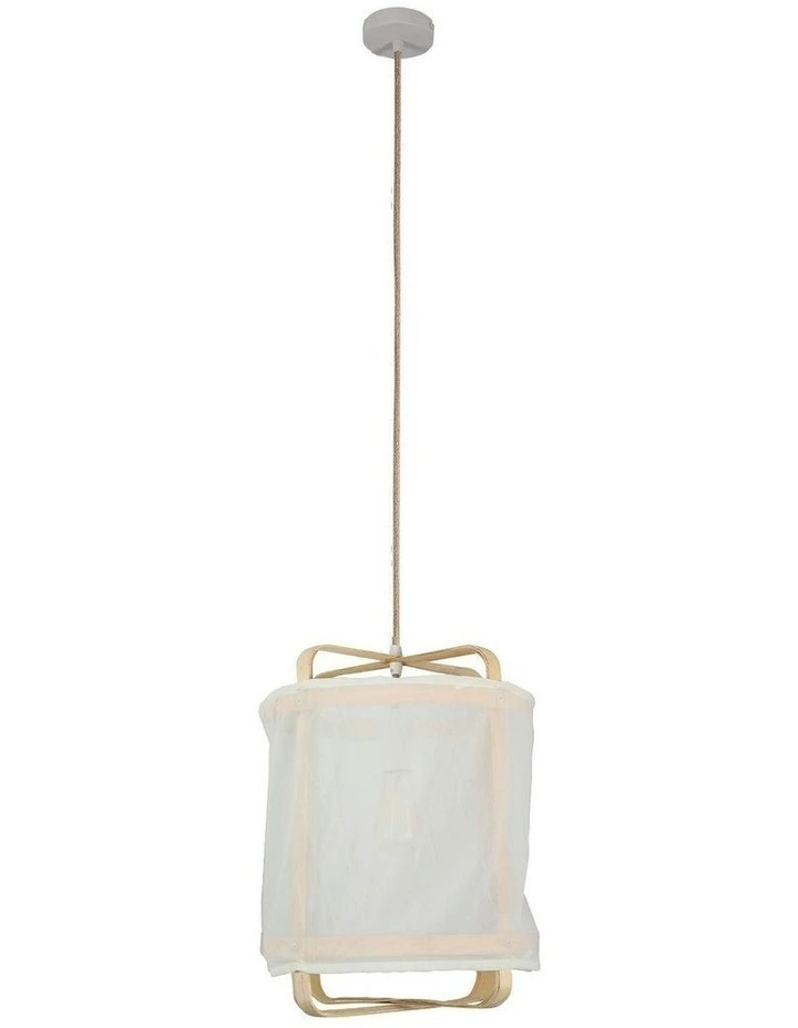 Bohan Pendant Light Small in Beige image 1