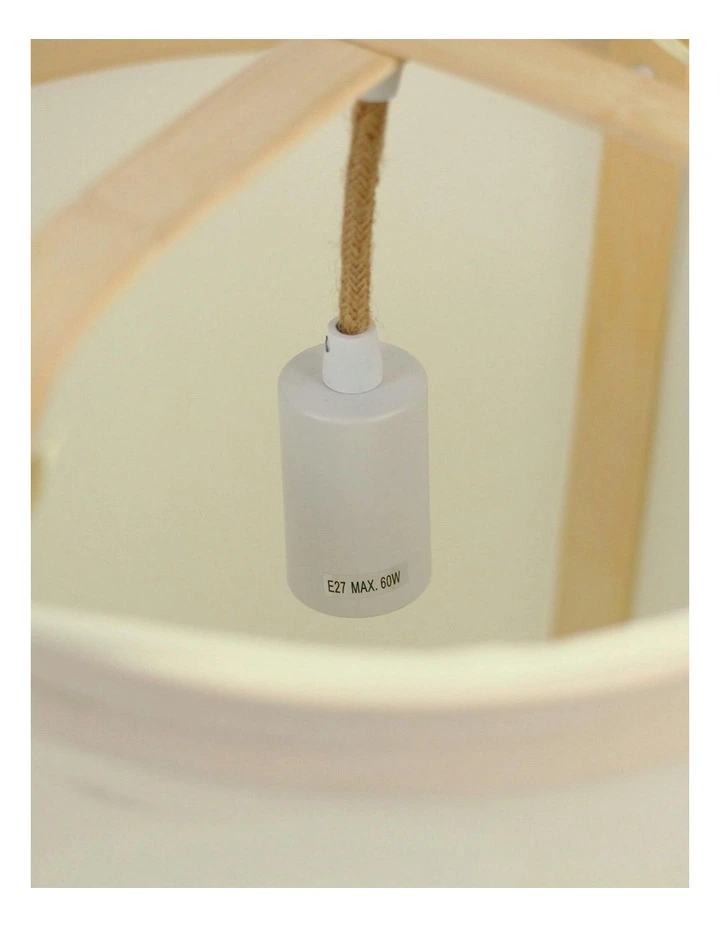 Bohan Pendant Light Small in Beige image 4