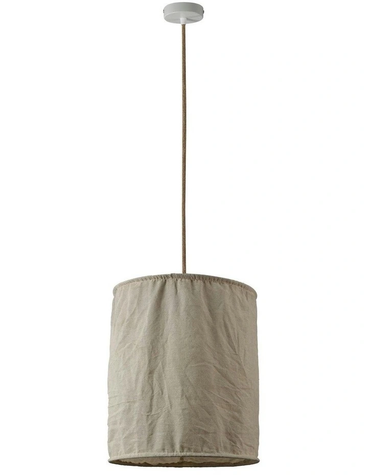 Kya Pendant Light Large in Beige image 1