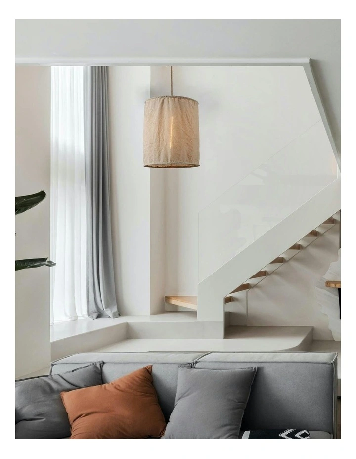 Kya Pendant Light Large in Beige image 3