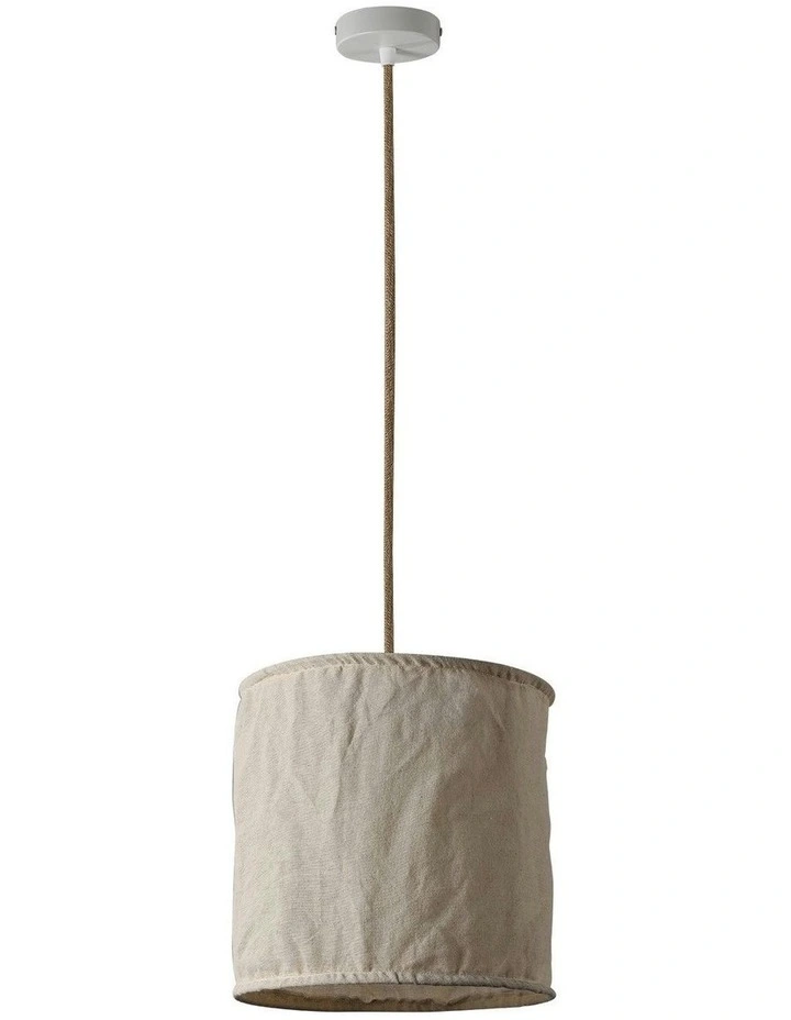 Kya Pendant Light Small in Beige image 1