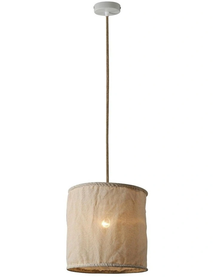 Kya Pendant Light Small in Beige image 2