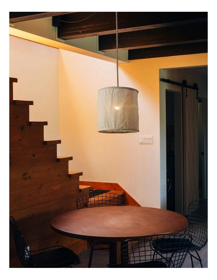 Kya Pendant Light Small in Beige image 3