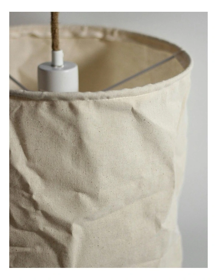 Kya Pendant Light Small in Beige image 5