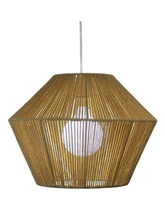 Padang. String Shade Only E27 45cm in Brown