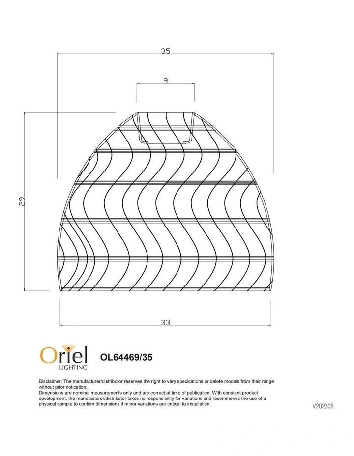 Mette Lamp Shade Lighting Small in Brown image 4