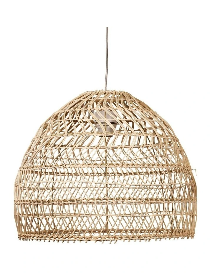 Mette Lamp Shade Large in Brown image 1