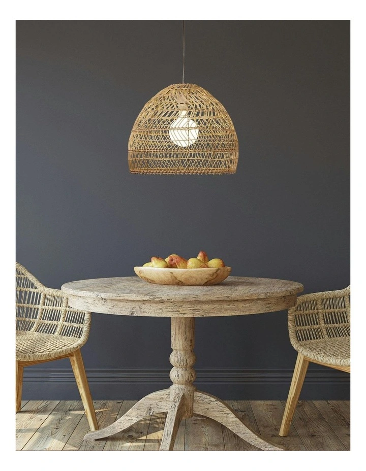 Mette Lamp Shade Large in Brown image 3