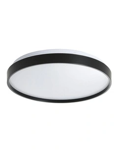 Tri-Colour Led Ceiling Light 48cm in Black