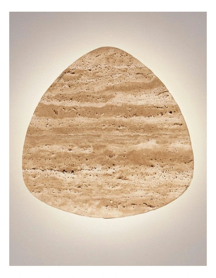 Reul Tri-Colour Led Wall Light 27cm in Travertine image 2