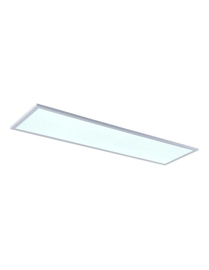 Maiken Led Cct Large Panel Ceiling Light in White image 1