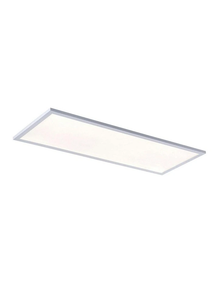 Maiken Led Cct Small Panel Ceiling Light in White image 3