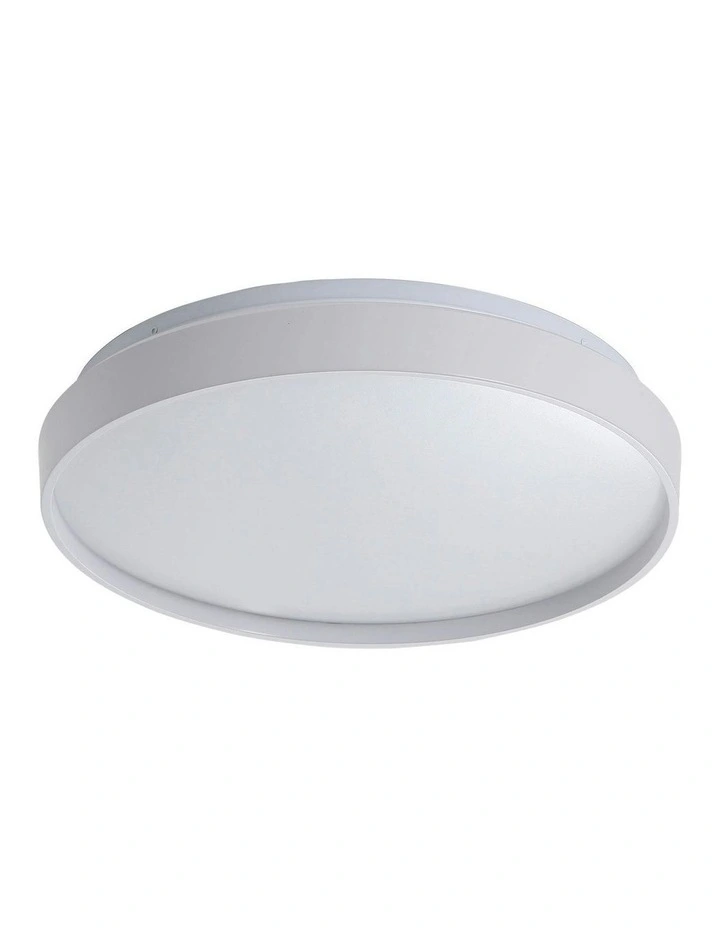 Leena Tri-Colour Led Ceiling Light 38cm in White image 1