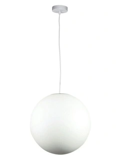 Phase Acrylic Sphere Pendant Light 40cm