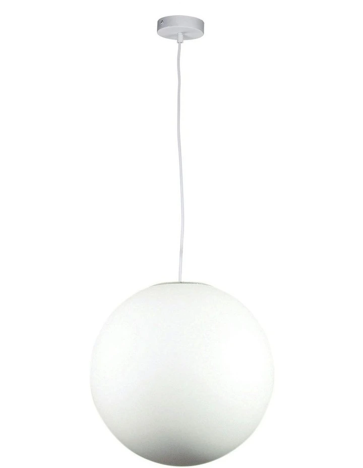Phase Acrylic Sphere Pendant Light 40cm image 1