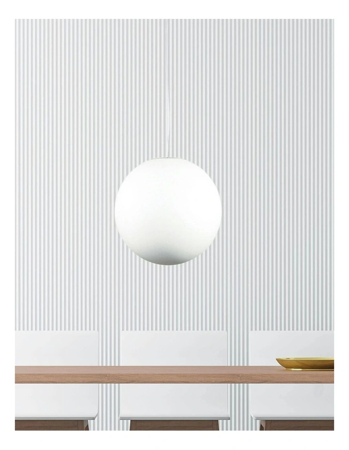 Phase Acrylic Sphere Pendant Light 40cm image 2
