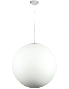 Phase Acrylic Sphere Pendant Light 50cm