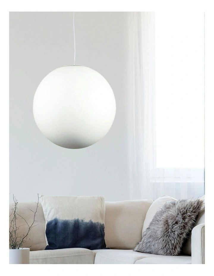 Phase Acrylic Sphere Pendant Light 50cm image 2