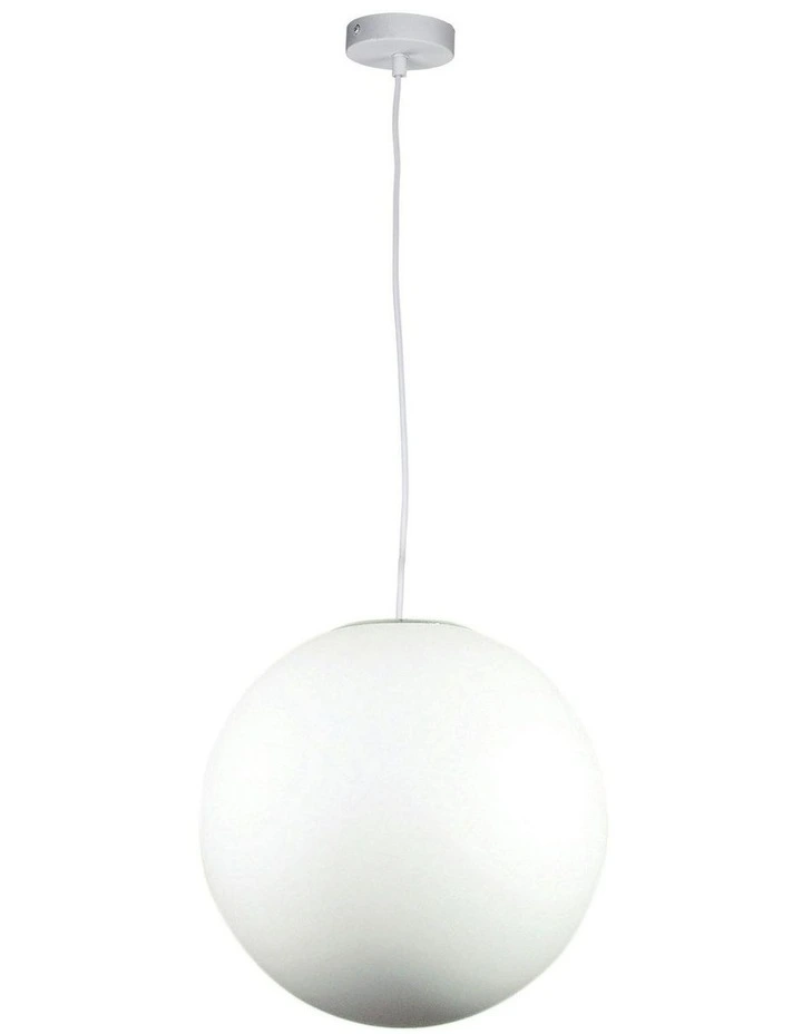 Phase Acrylic Sphere Pendant Light 30cm image 1