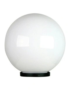 Galactic Outdoor Opal Acrylic Post Top Light 30cm