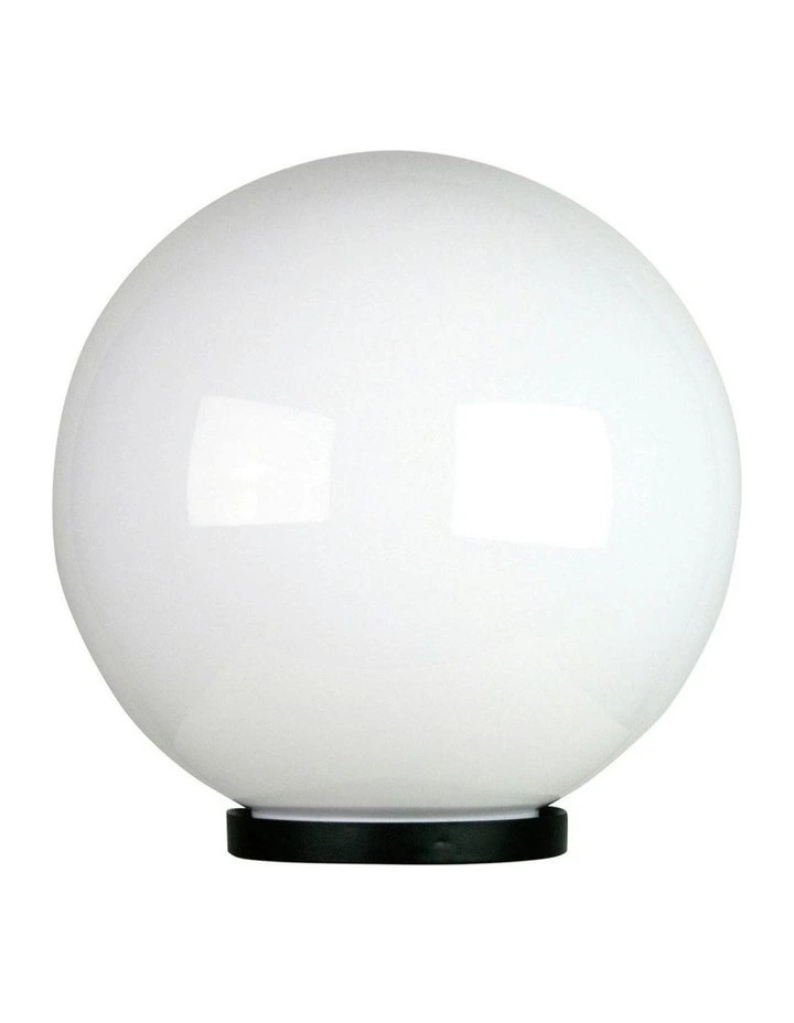 Galactic Outdoor Opal Acrylic Post Top Light 30cm image 1