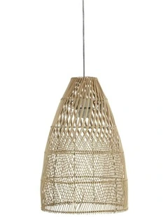 Oden Natural E27 Rattan Shade 30cm