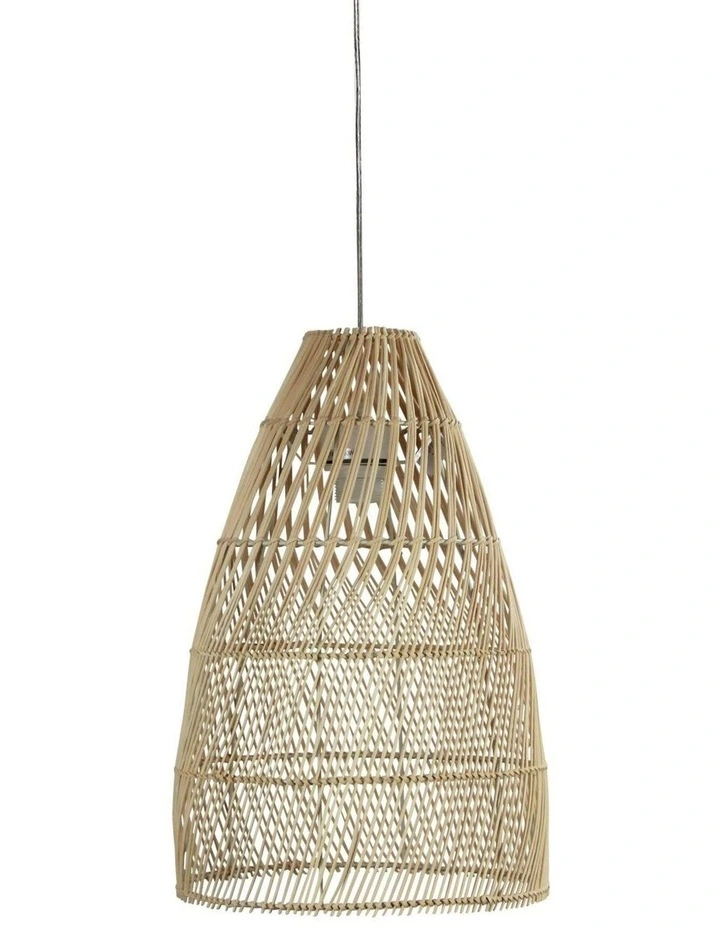 Oden Natural E27 Rattan Shade 30cm image 1