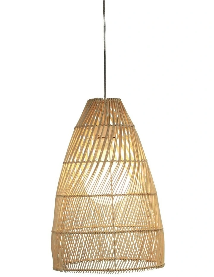 Oden Natural E27 Rattan Shade 30cm image 2