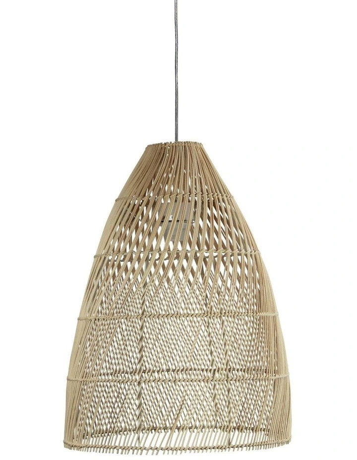 Oden Natural Rattan Shade E27 38cm image 1
