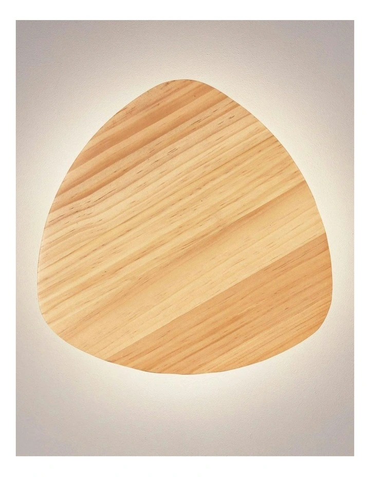 Reul Wood Tri-Colour LED Wall Light 27cm image 2