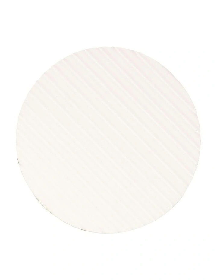 Dot Scalloped Plaster Tri-Colour LED Wall Light 20cm image 3