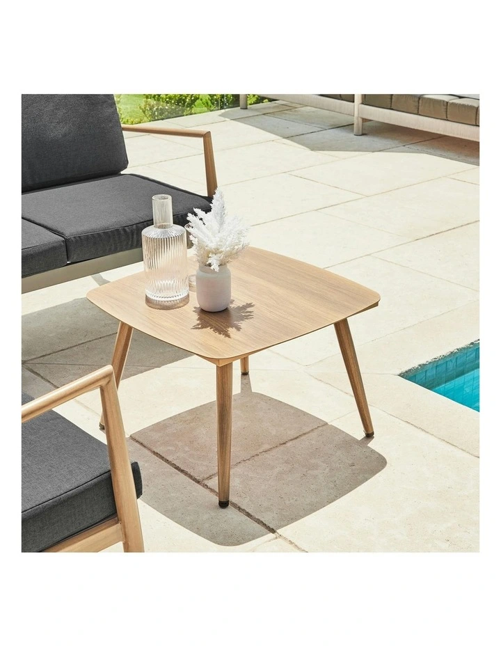 Cayo 3-piece Outdoor Corner Set in Charcoal and Natural image 6